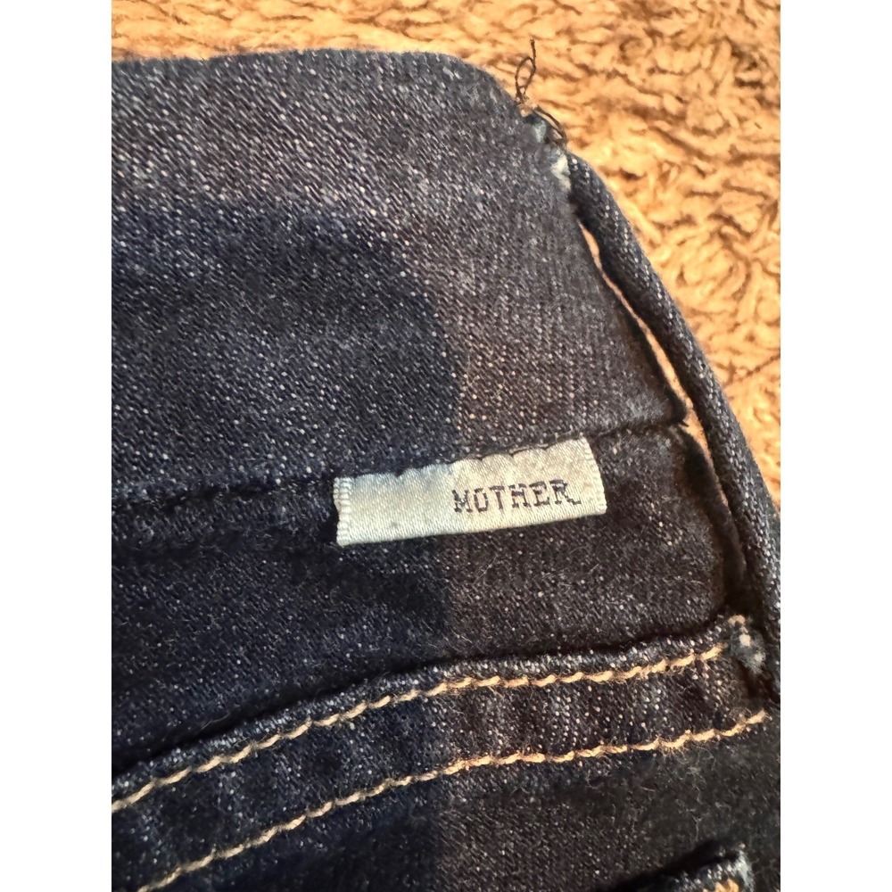 MOTHER The Looker Forever and a Day Dark Wash Skinny Jeans 26 - Picture 7 of 8